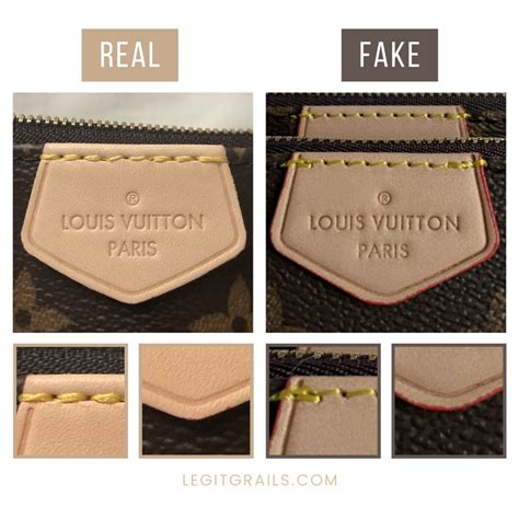 how to tell a real vs fake louis vuitton|authentic louis vuitton label.